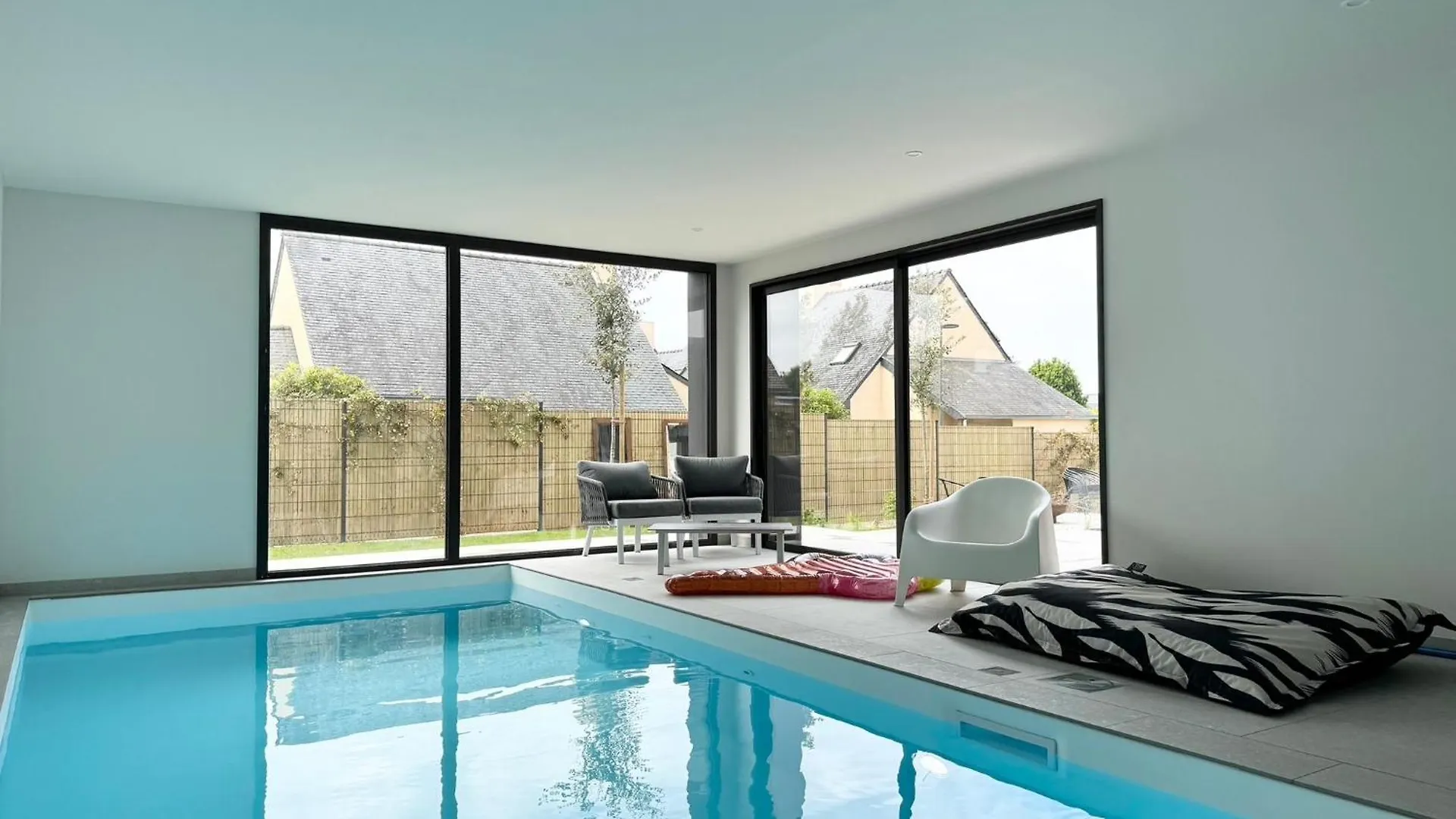 Magnifique Villa Contemporaine, Piscine Interieure Chauffee 29 Degres, Classee 5 Etoiles 康布里特 法国